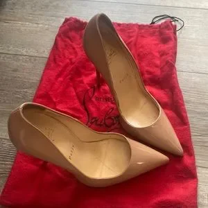 red bottom heels size 7